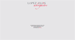 Desktop Screenshot of lopezelias.com