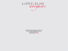 Tablet Screenshot of lopezelias.com